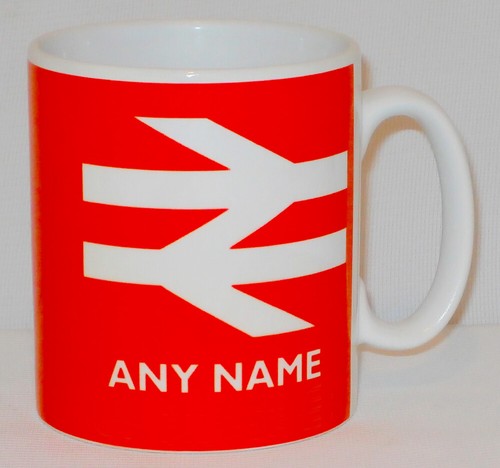 British rail mug personalised - rail,
