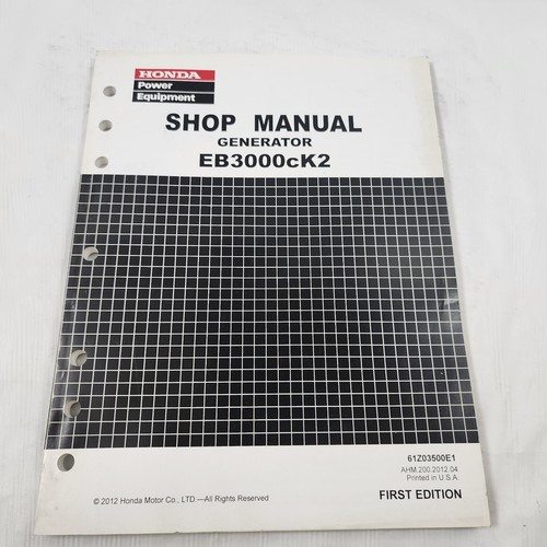 Genuine honda shop service - shop,