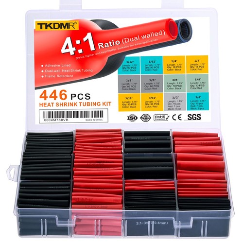 446 pcs ratio heat shrink - 446,
