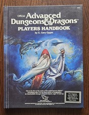 Advanced Dungeons & Dragons Players Handbook. 1st Edition Hardback. 1985. TSR.