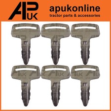 6x Ignition Keys for Kubota KX