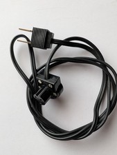 QUAD 33/303 MAINS CABLE 2 PIN TO BULGIN CONNECTOR, GENUINE CABLE