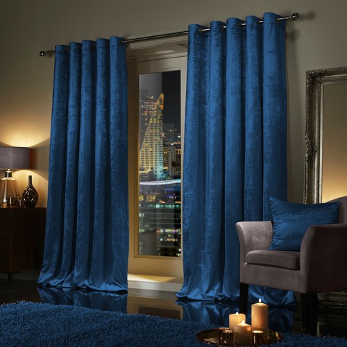 Crushed velvet blackout - velvet,
