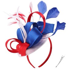 Bridal Women Hair Clip Headband Mini Top Hat Wedding Fascinator Royal Ascot Race