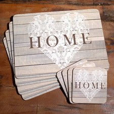 Set of 4 Placemats & Coasters