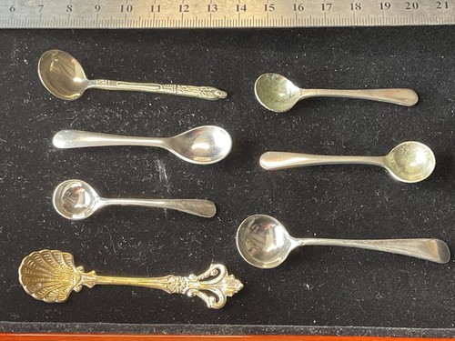 Vintage condiment salt - 9, x