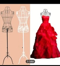 Adjust Female Mannequin Stand Designer Pattern Metal Model Iron Tailor Display