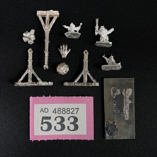 Warmaster rock lobber - rock, metal