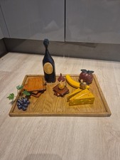 Folk Art Wooden Cheeseboard