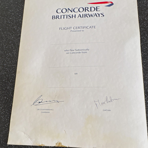 British airways concorde - british,