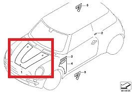Genuine mini cooper r53 - r53, s