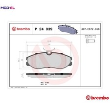 BRAKE PAD SET DISC BRAKE P 24 039 FOR FORD NISSAN TERRANO/II/Van LARGO SERENA