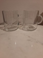 Pair of Nespresso Vertuo Glass