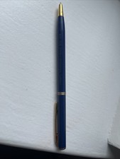 Inter-Continental Hotel London Mayfair Weighted Blue Pen Metal Body Black Ink