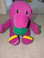 Vintage 1998 Barney bear interactive playskool Hasbro untested