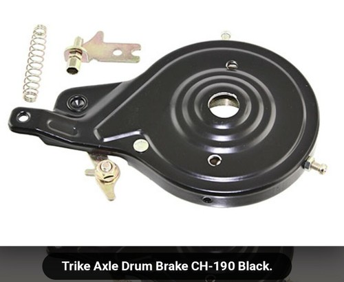 New trike axle - trike, brake