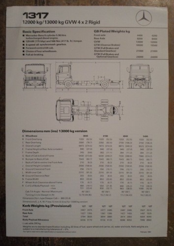 Mercedes benz 1317 truck orig - truck,