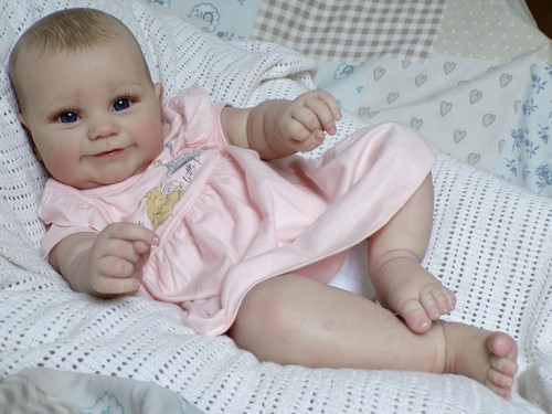 Reborn baby girl doll - girl,
