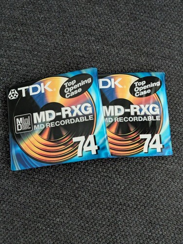 Tdk minidisc rxg 74 - minidisc,