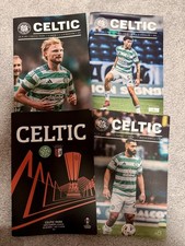 4x Celtic Home Programmes from 2025/2026 Issues 5, 6, 7 & 8. 