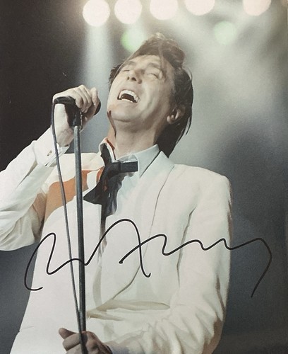 Bryan ferry 8x10 autographed - ferry,