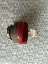 Porsche 944 red fuel cap, with