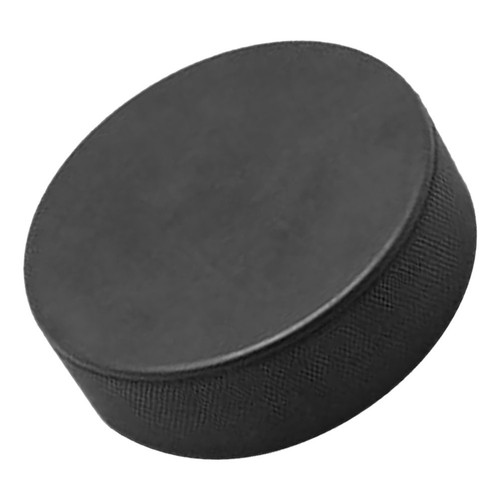 Foam hockey puck black - pu,