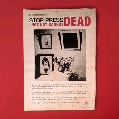 Stop press not - stop,