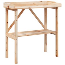 Plant table with shelf - plant,