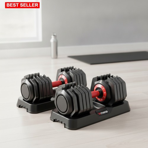 Adjustable dumbbell set - dumbbell,
