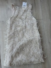 Zara Girls Festive Dress Gold