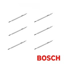 GLOW PLUGS x 6 BOSCH