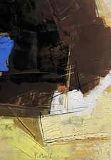 VINTAGE PAINTING 1964 Ecole de