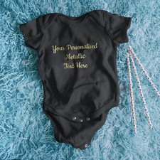 Personalised Baby Grows with