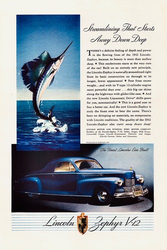 1942 lincoln zephyr car - 1942,