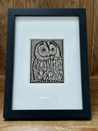 Tawny owl framed - ‘tawny, owl’-
