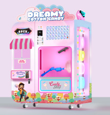 8x Automated Cotton Candy Floss Machine  *4 Tons of Sugar & 50000 Straws*