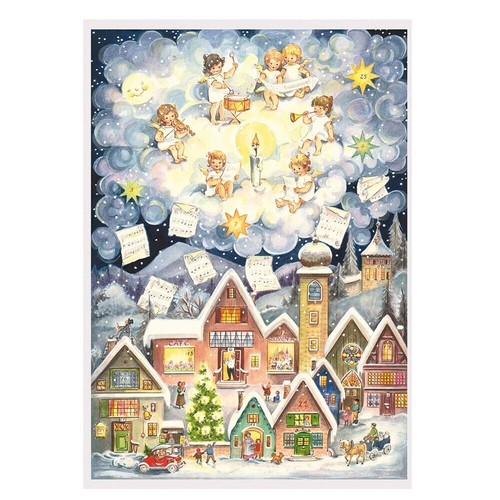 Angels over village richard - village,
