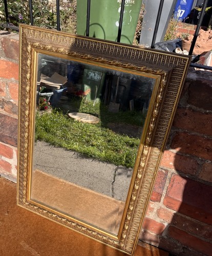 Large ornate gold wall - gold, mirror