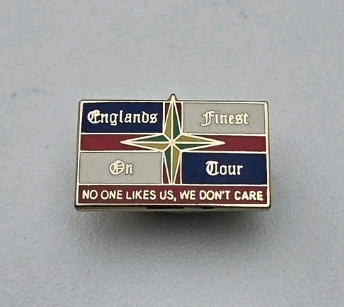 England hooligan vintage pin - vintage,
