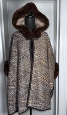 Wear to Love Poncho Coat S/M