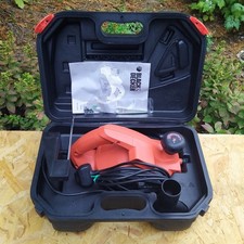 Black & Decker Electric Plane KW712 Type 2, 230V, 650W, 17000 RPM + Case