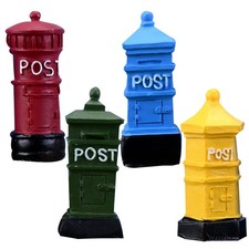 4 PCS Posting Box Decor Mini