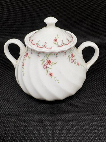 Wedgewood pink garland sugar - wedgewood,