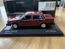 Minichamps Volvo 740 GL 1986 1/43 Dark Red