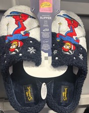The Simpsons Stupid Sexy Flanders Cosy Slippers Sizes UK 6-13