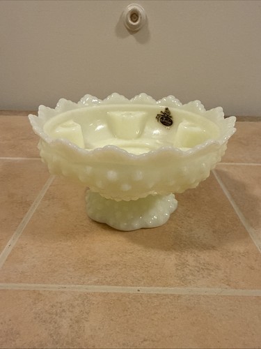 Vintage fenton uranium glass - vintage,