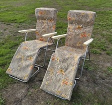 Vintage Deck Chair Lounger