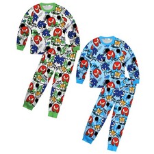 2025 Kids Sonic Print Pyjamas