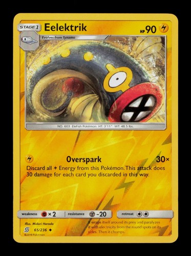Eelektrik 236 pokemon - eelektrik,